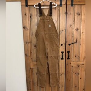 Carhartt Tan Work Overalls